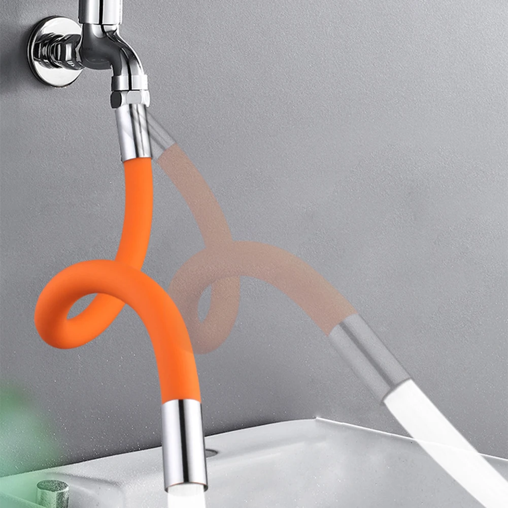 

360 Degree Silicone Adjustable Faucet Extender Water Tap Gadget Extension Tube Filter for Home Kitchen Supplies