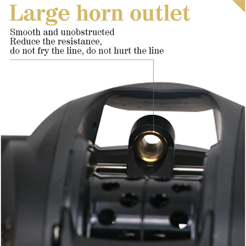 2019 катушка для заброса приманки полностью Металлическая предмет тормоз из