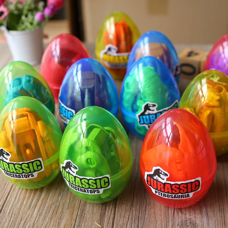 

Children's Toys Deformation Monster Dinosaur Simulation Dinosaur bian xing dan Model Toy Stall Night Market Supply