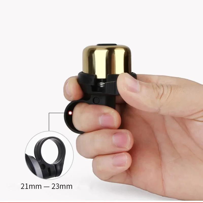 Велосипедный руль для велосипеда велосипедный колокольчик медное кольцо черный