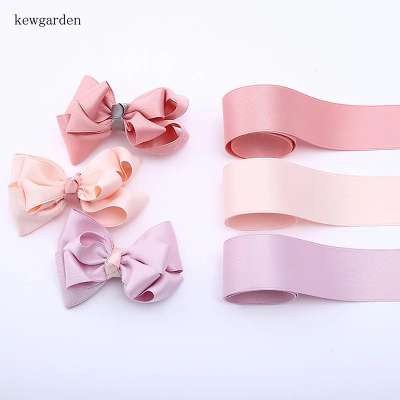 

Kewgarden 38mm 1.5" Matte Cotton Satin Ribbon Handmade Tape DIY Bow Accessories Ribbons Riband 8 m/lot