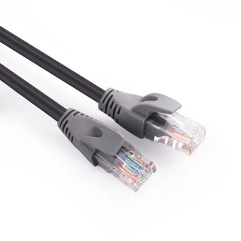 Кабель витой пары серый 8 ядер RJ45 супер пять высокая скорость Cat5e широкополосный