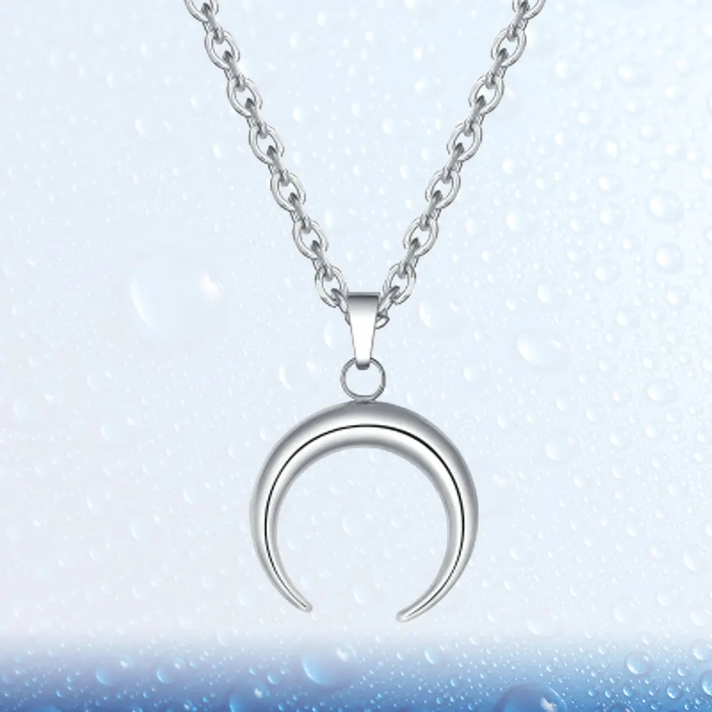 1 шт. ожерелье из нержавеющей стали Висячие элегантные подарочные фигурные