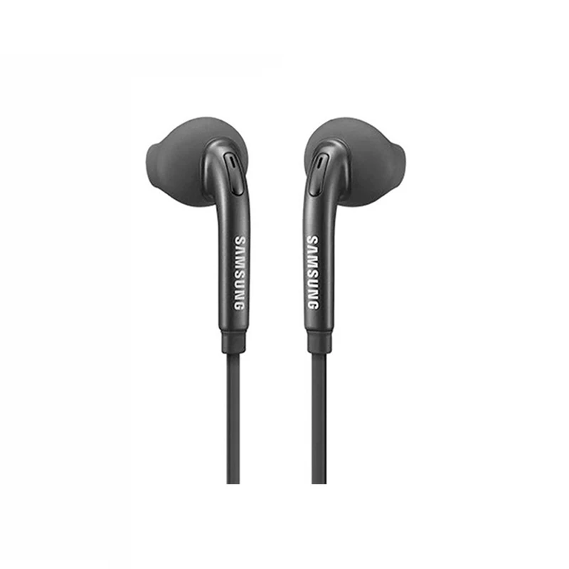 Black Проводная гарнитура samsung EG920 с разъемом 3,5 мм, динамик, микрофон, наушники, Поддержка Android IOS, для Xiaomi, huawei, samsung - Цвет: Black