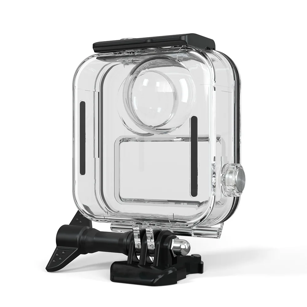 Купить Водонепроницаемый чехол для Gopro Max, водонепроницаемый корпус, панорамная Экшн-камера, защитный футляр для дайвинга, аксессуары для Gopro Max, чех...
