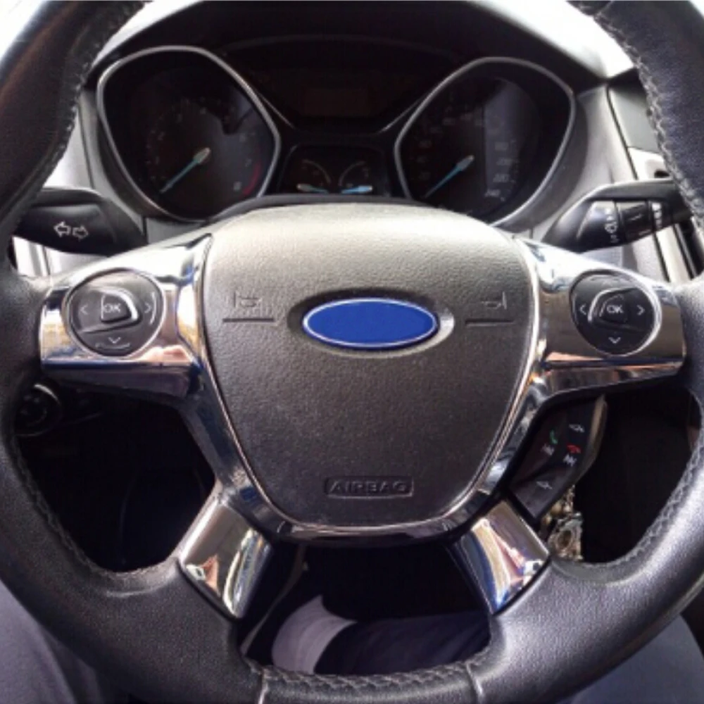 1 шт. для Ford Focus 3 MK3 (2012-2014)/для KUGA 2013-2015 аксессуары автомобиля Стайлинг накладка на