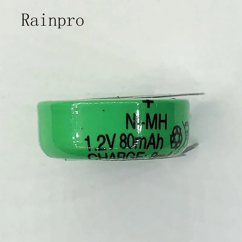 Никель-металлогидридные батарейки Rainpro 4 шт./лот 1 2 в 80 мА · ч