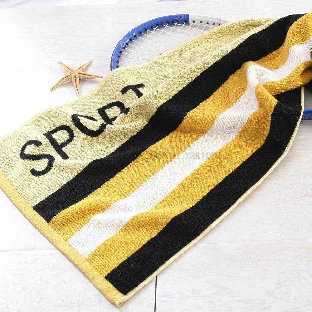 Спортивное полотенце для гольфа душевая мочалка гольфов новая полоска 100% хлопок