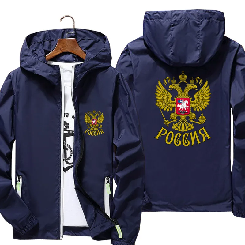 Мужская летняя куртка бомбер с изображением орла|Мужские куртки| |