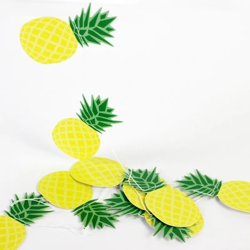 Haninging Hawaii Garland Tropical Party Decorations Pineapple Decor Fruit Summer Hawaiian | Дом и сад