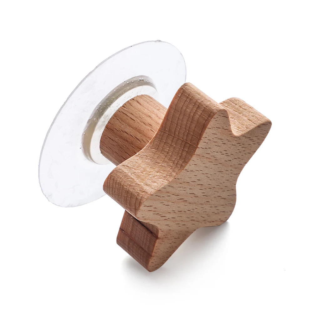 Настенные крючки из натурального бука для пальто и шляп 1 шт. | Дом сад