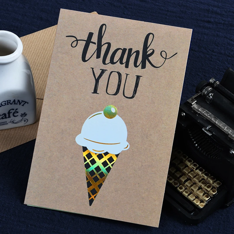 

Vintage Birthday Cards Business Kraft Happy Birthday Greeting Cards Gift Message Cards Party