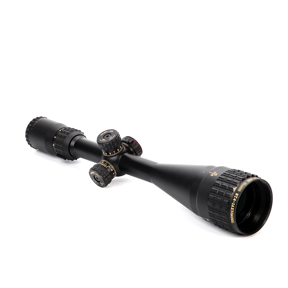 LUGER 4-16X50 AOGL Hunting Scope Tactical Optical Sight Riflescope RGB Illuminated Reticle Glass Etched Rifle Air Gun | Спорт и