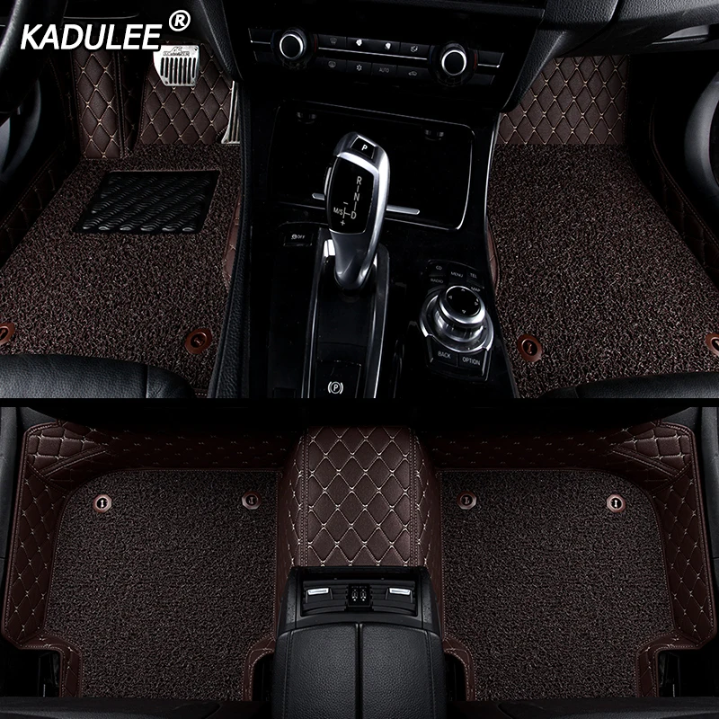 KADULEE пользовательские автомобильные напольные коврики для ног ssangyong kyron actyon korando