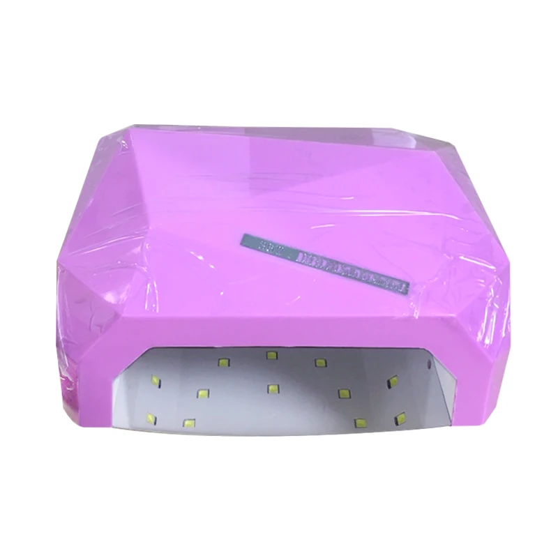 36 Вт гелевая лампа в форме бриллианта УФ светодиодный светильник для ногтей