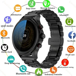 2021 bluetooth call smart watch men blood pressure heart rate monitor rotary button women smartwatch for samsung xiaomi huawei free global shipping