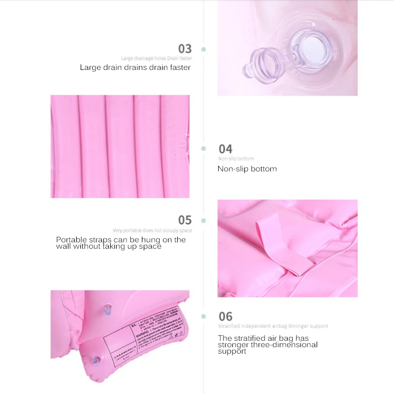 Складная Ванна детская Лежащая универсальная ванна большой размер воздушный