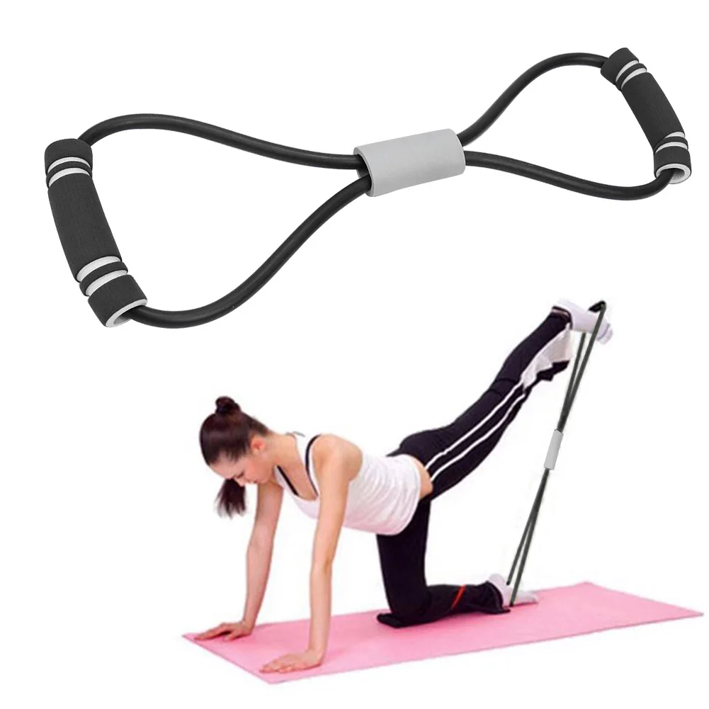 

Yoga Resistance Exercise 8 Word Pull Rope Chest Expander Muscle Training
