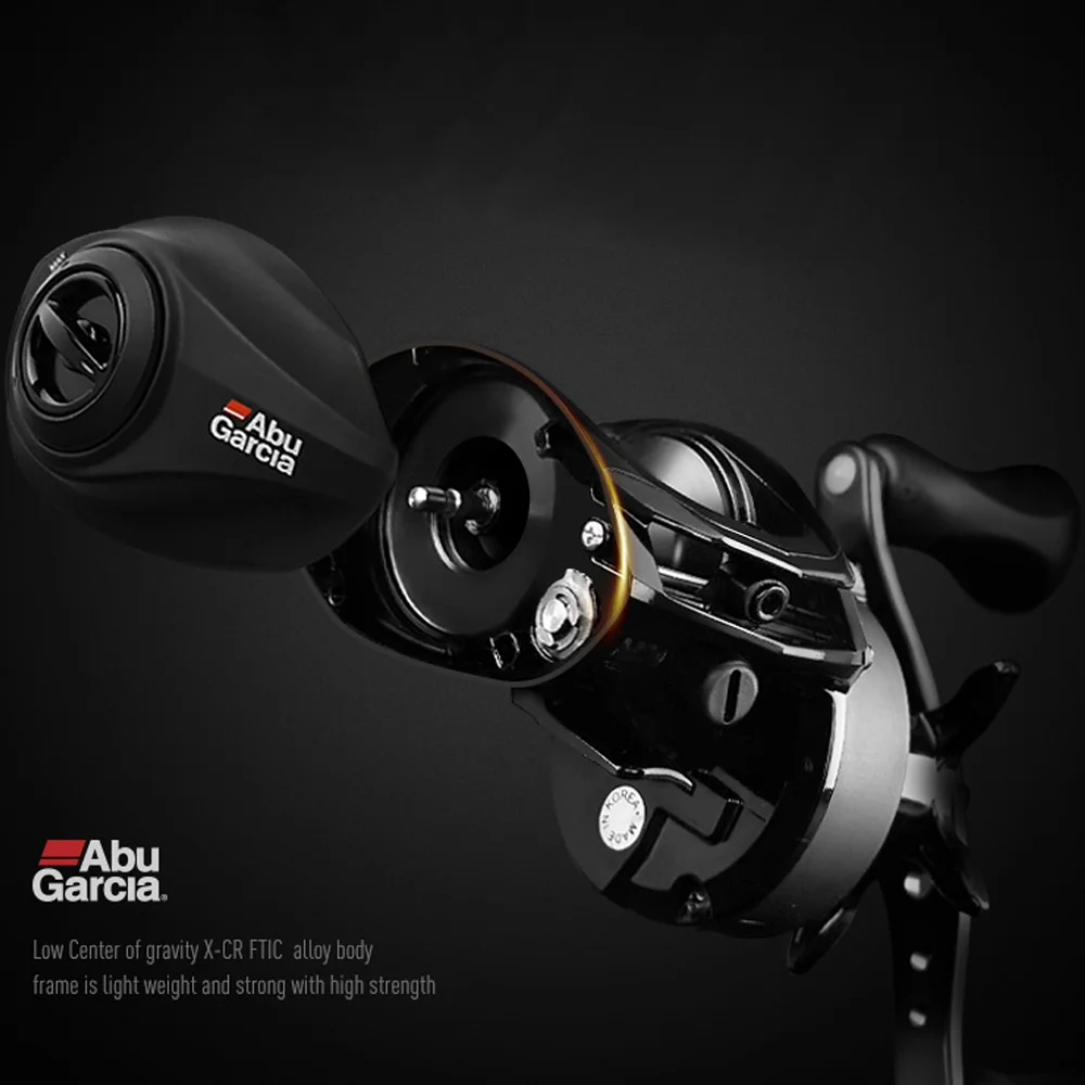 

Abu Garcia Revo4 X Baitcasting Fishing Reel 7+1BB 6.6:1 7.3:1 Max Drag 8.1KG Magnetic Brake System Long Casting reel Sea fishing