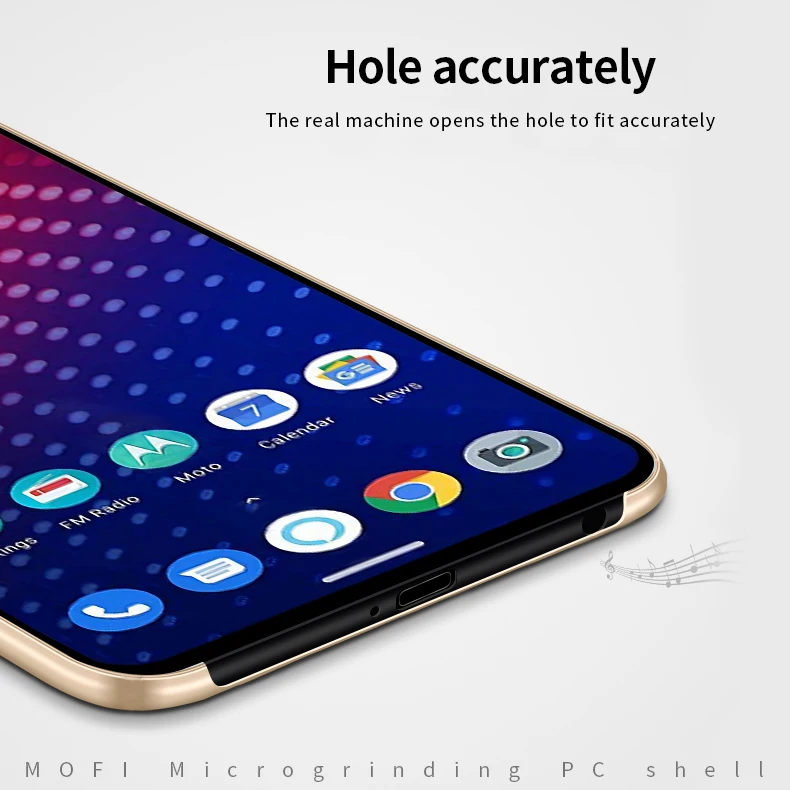 Чехол MOFi для Motorola Moto Z4, жесткий Роскошный защитный чехол для Motorola Moto Z4, чехол для телефона