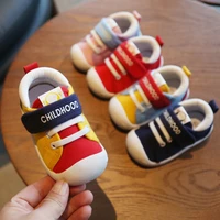 infant toddler shoes 2021 autumn girls boys casual canvas shoes soft bottom comfortable non slip kids baby first walkers shoes