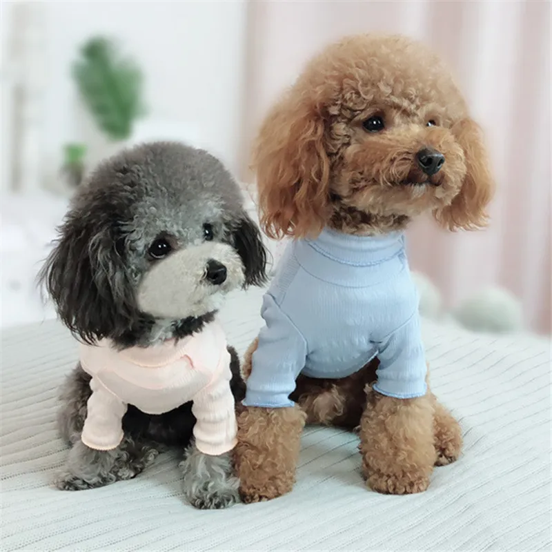 Bigeyedog Собачья Рубашка Весна Лето Одежда для собак джемпер Пудель Бишон