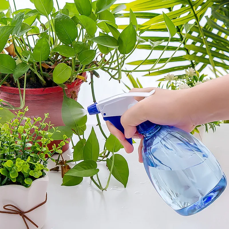 1 шт. 500 мл спрей бутылка полив спринклер чистый пластик полива цветов пустая