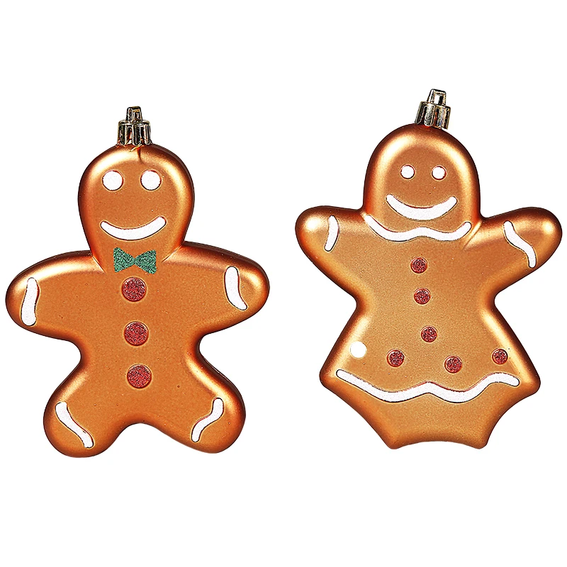 Украшения милые подарки оленевые шарики имбирный человек рождественская