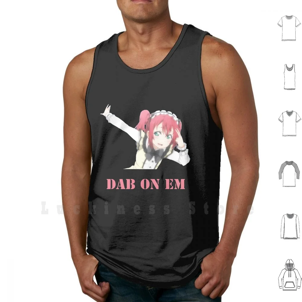Майка Ruby Dabbing жилет без рукавов идол аниме Love Live милый красный Dab|Майки| |