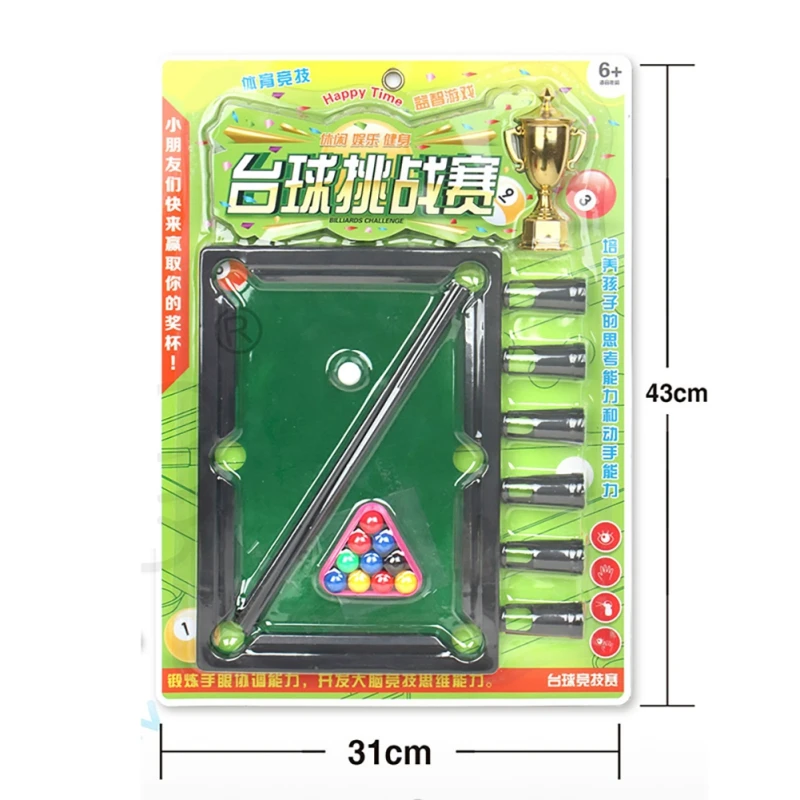 Настольный мини мяч для игры в биллиарды детские домашние столы снукера игровые