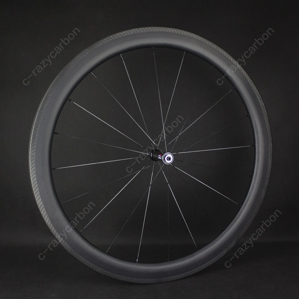 

Carbon Fiber Road Bike Wheels Road Cycling Bike with Novatec Carbon 61cb/62cb 700c Carbon Road 60mm Fast Speed For Sale