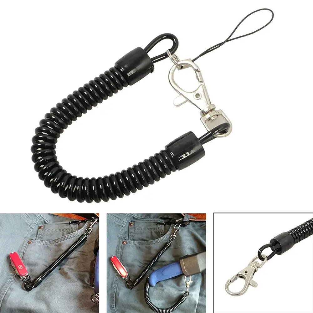 

Hot Sale Retractable Pull Key Ring ID Badge Name Tag Lanyard Card Holder Recoil Reel Belt Clip Metal Housing Supplies