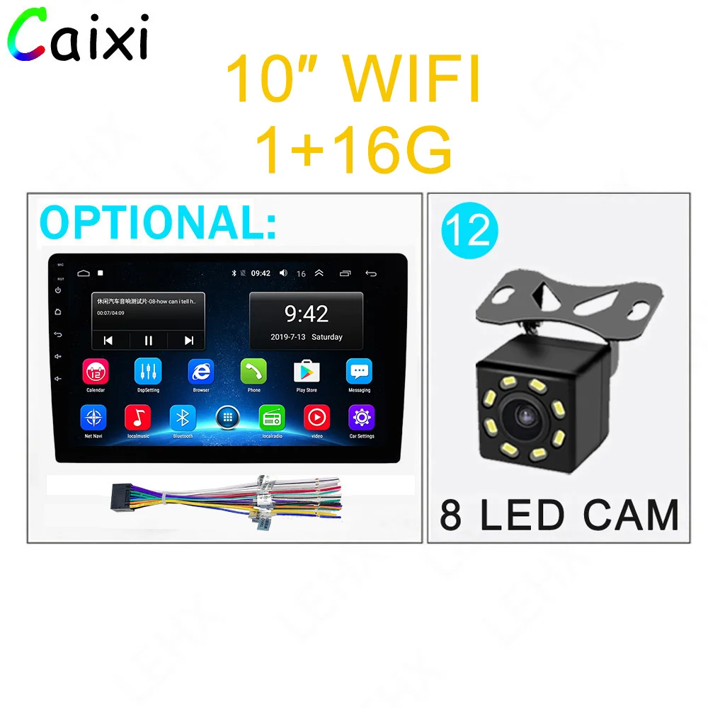Cx-016-CAM 9/10 дюймов 32G R0M 2 din автомобиль Android 8,1 Радио мультимедийный плеер для Nissan Toyota i Kia Volkswagen Suzuk Hyunda Renault Honda - Цвет: Cx-016-CAM