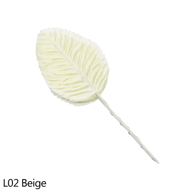 L02 40/100/200 шт Искусственные розовые листья Пластик шелк Leafe украшение на свадьбу День рождения, подарок на Рождество, украшение из искусственных цветов для DIY ВЕНОК для дома украшения - Цвет: L02