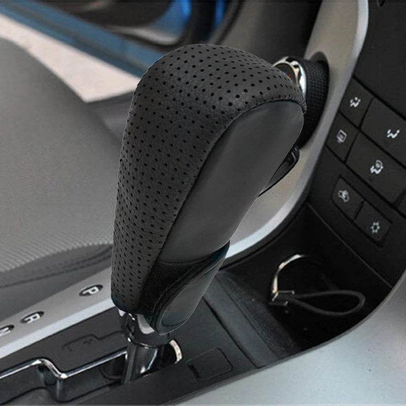Кожаный чехол для ручки переключения передач Kia/hyundai/Skoda/Mercedes декоративная