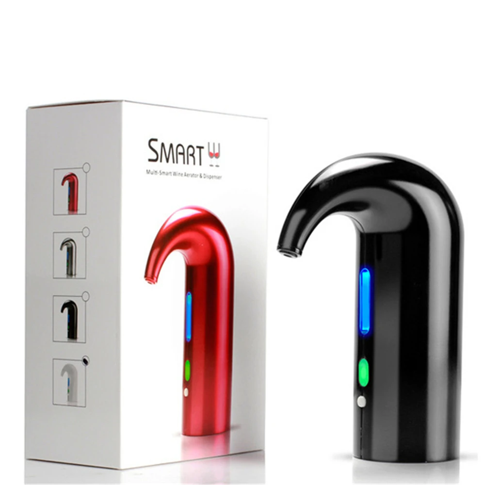

USB Charging Smart Electric Wine Decanter Automatic Red Wine Pourer Aerator Decanter Dispenser Portable Wine Tools Bar Accessory