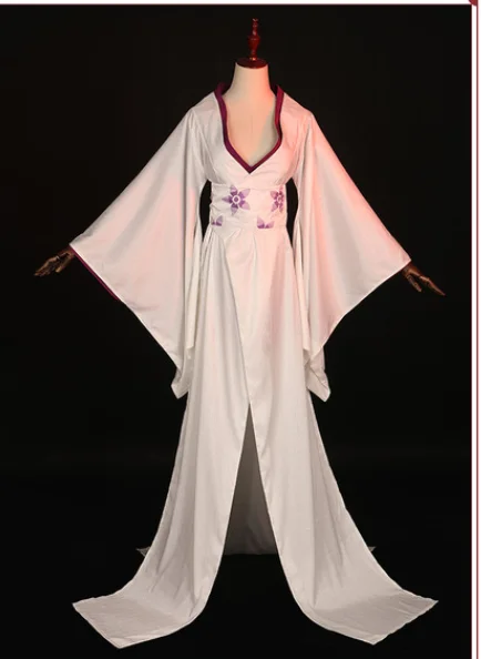 Кимоно женское с V-образным вырезом и ремнем | Тематическая одежда униформа