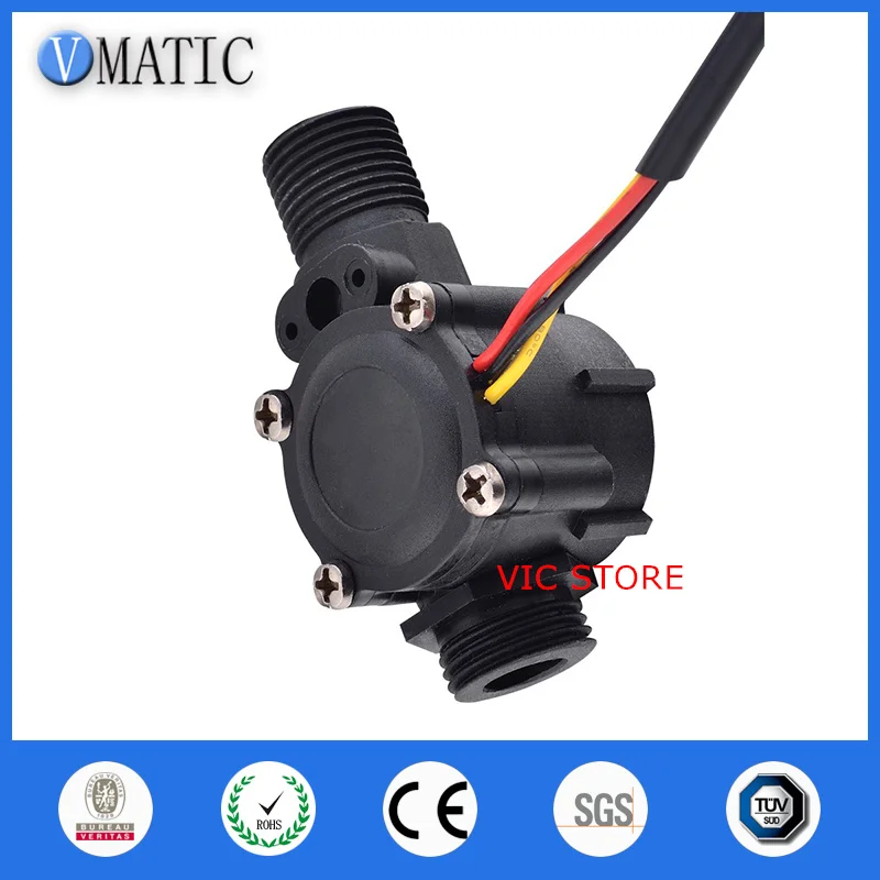 

Free Shipping Meter Oem G1/2 Straight Water Flow Rate Sensor VCA168-7