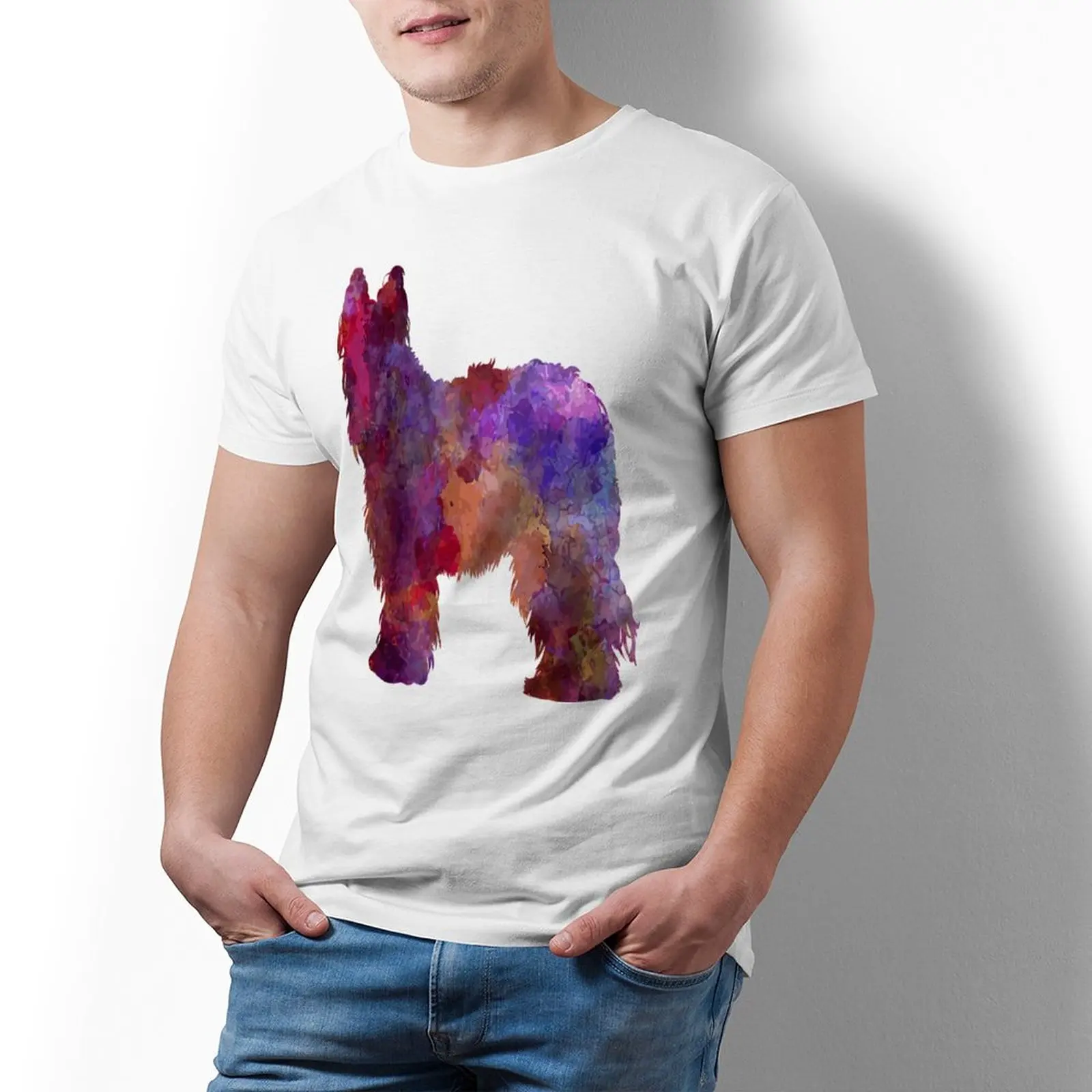 

Футболка мужская оверсайз с принтом, 100 хлопок