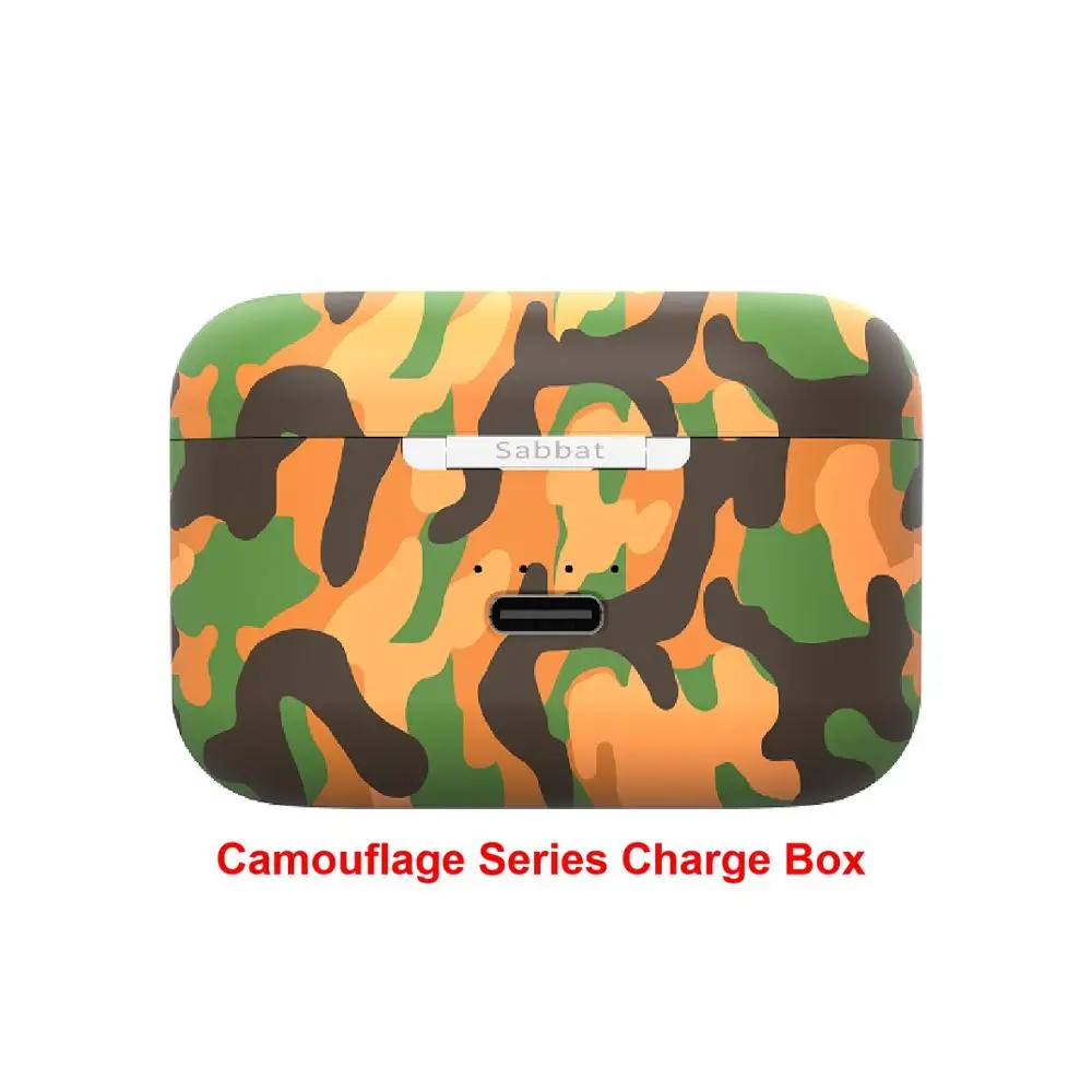 Camouflage ChargeBox Sabbat E12 ультра Bluetooth 5,0 TWS Беспроводные наушники с зарядным устройством мини портативные невидимые наушники водонепроницаемые стерео TWS PK X12 - Цвет: Camouflage ChargeBox