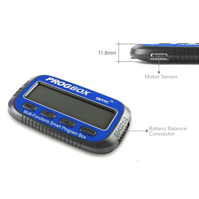 SKYRC Леопард Торо сатиновая юбка американка бесщеточным Мотором ESC ЖК дисплей