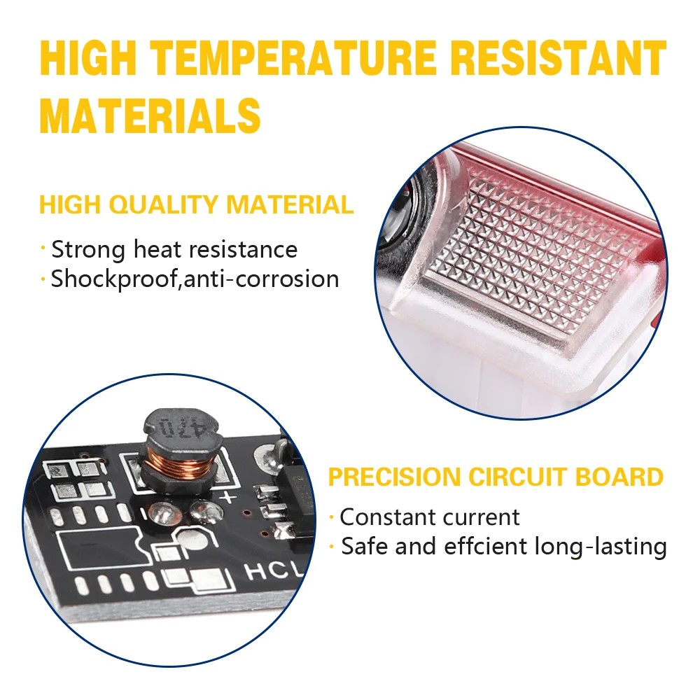 2X светодиодный проектор логотипа автомобильной двери светильник для Mercedes Benz W205