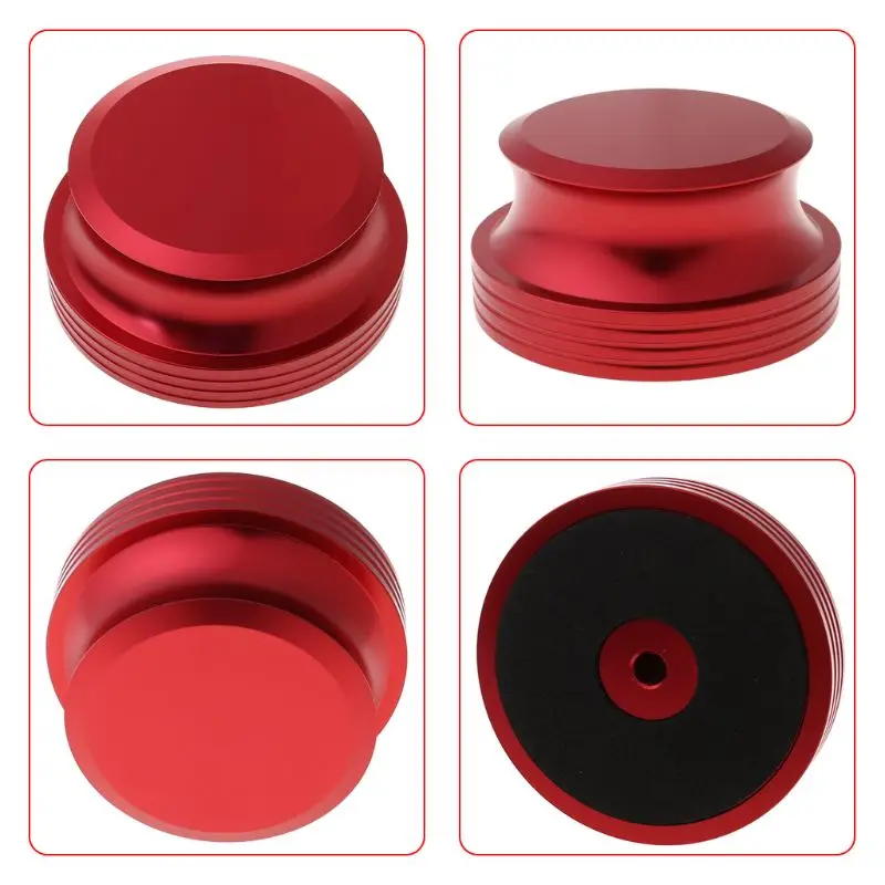 

Aluminum Metal Vinyl Record Weight Stabilizer Disc Balanced Clamp for Turntable LP Record Player Accessories H05A