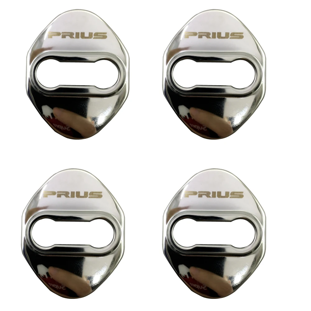 4 шт. защитные наклейки на автомобильные дверные замки для Toyota prius 2016 2019|Лепнина