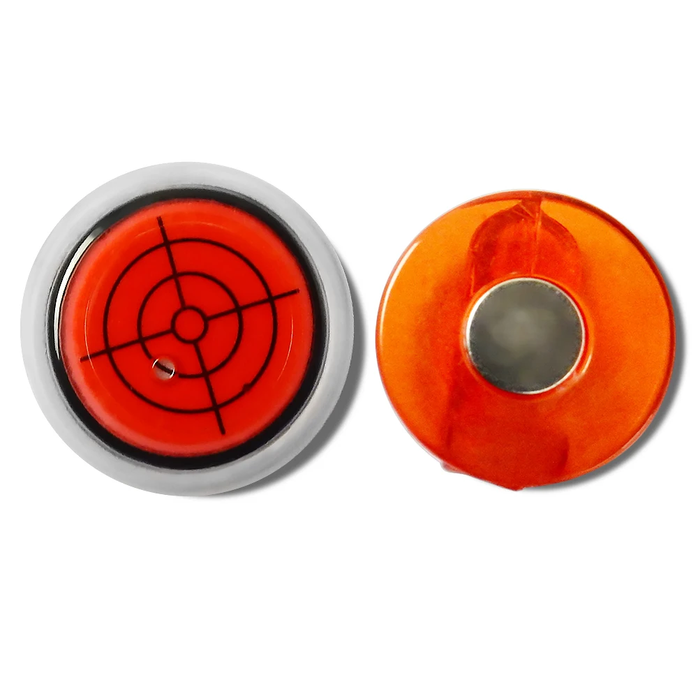 Гольф наклон на уровне чтения маркер мяча клипсе Крепящиеся к шляпе Спорт