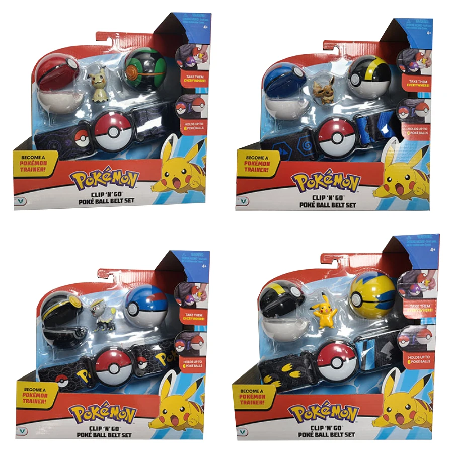 TOMY Покемон подлинный эльф ремень с мячом женский Карманный Монстр вариант