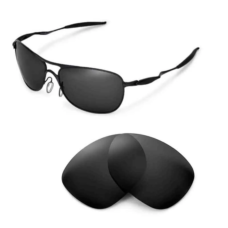 Walleva Polarized Replacement Lenses for Oakley New Crosshair Sunglasses OO6014 USA shipping