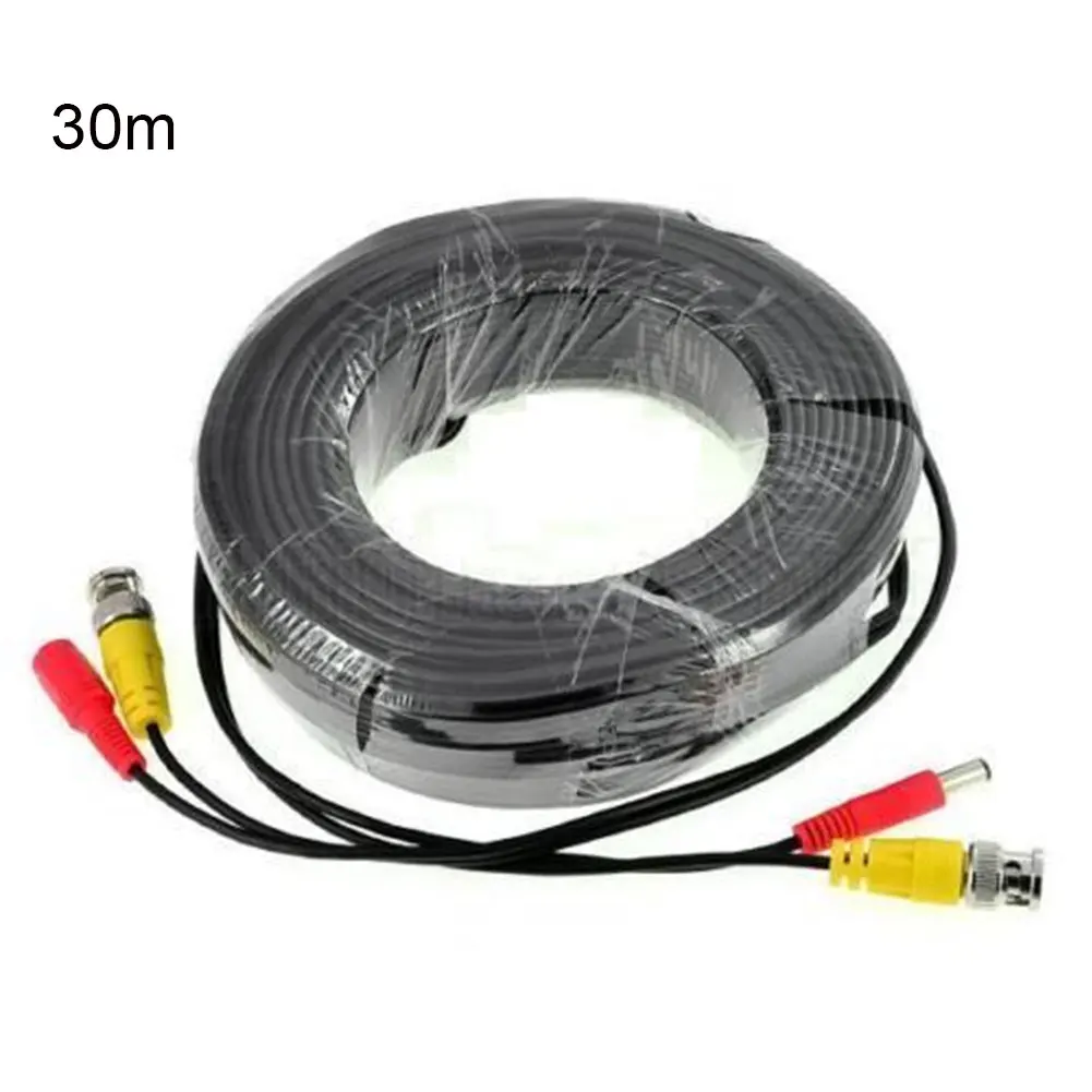 Новый BNC DC CCTV камера безопасности видео DVR сиамский Тип кабель удлинитель данных 1
