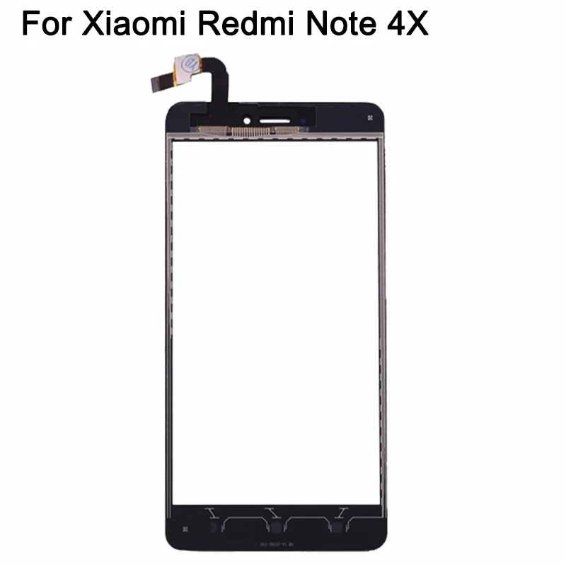 Новый сенсорный экран Note 4X для Xiaomi Redmi сенсорное стекло дигитайзер объектива