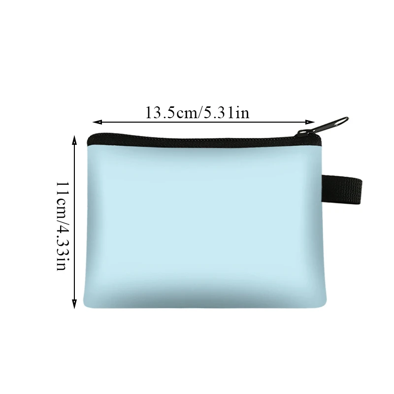 

1PC Purse Waterproof Portable Coin Bag Key Card Holder Card Bag Storage Pouch Wallet Cute Dachshund Dog Animal Wallet